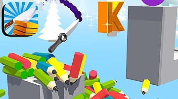 Slice It All ​- All Levels Gameplay Android,ios (Levels 844-845)