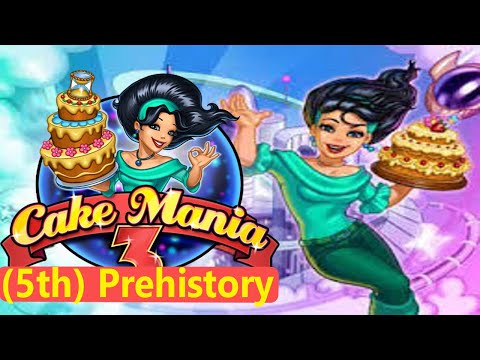 Cake Mania 3 All Super Goal Levels 5th Prehistory 