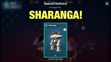 SHARANGA! Special Delivery Crates Opening 1400 Gold Coins | War Robots SpaceTech Fair Event
