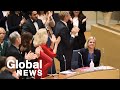 Sverige vljer sin frsta kvinnliga premirminister fr andra gngen