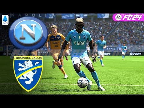 Napoli Vs Frosinone • Giornata 32 - Serie A 2023/24 • FC 24
