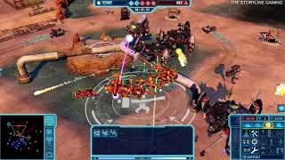 Full Command & Conquer 4: Tiberian Twilight - 5v5 Skirmish BRUTAL - Danger in Utopia - Gameplay PC Guide