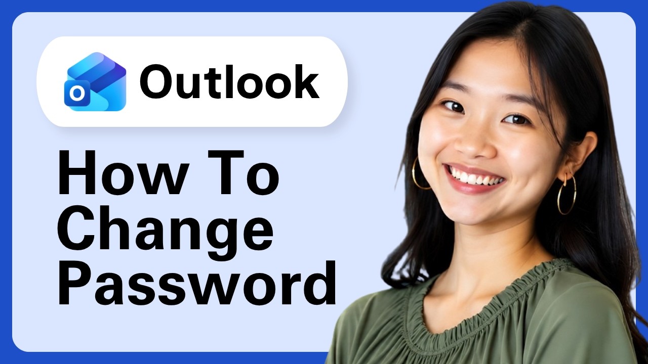 How to Change Microsoft Outlook Password - YouTube