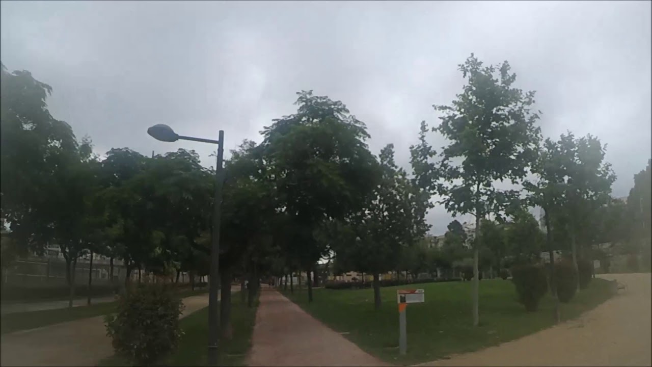 Running Valencia SPAIN River Turia with Xiaomi Yi