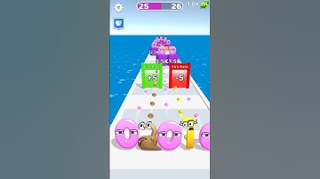 Merge Number Run - Gameplay New Update 25 (android,iOS)