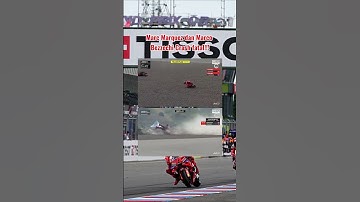 Marc Marquez & Marco Bezzecchi CRASH!! Mandalika 2025