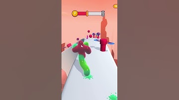 Blob Runner 3D, All levels ios android gameplay | Level 7 #3dgames #shorts