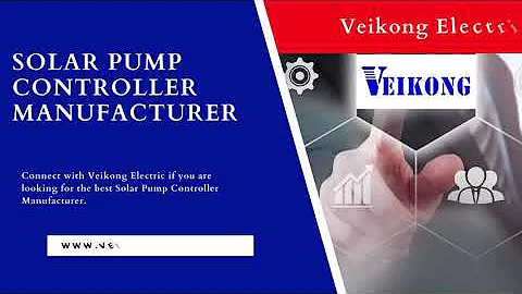 Solar Pump Controller Manufacturer | Veikong Electric