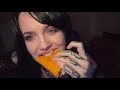 ASMR Taco Bell Eating + Soft Whispering