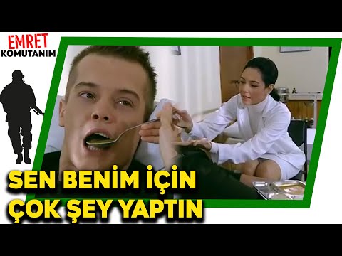 HASTA OLAN FERİT'E MELEK HEMŞİREDEN ÖZEL BAKIM! - Emret Komutanım 35. Bölüm