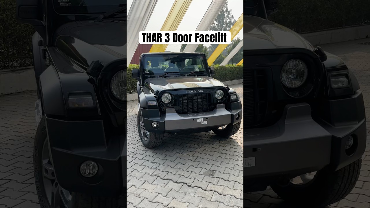 Mahindra Thar Facelift 2025 - Thar RWD 