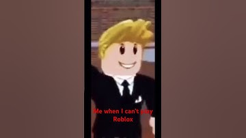 When I can’t play roblox #shorts #viral #roblox #sad