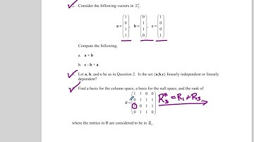 Math 2641 Project - Error Detecting Correcting Codes