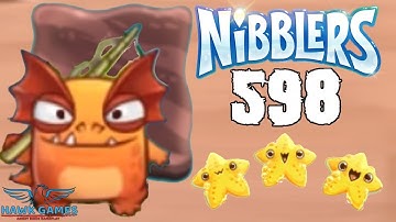 Fruit Nibblers 👾 Level 598 - 3 Stars Walkthrough, No Boosters