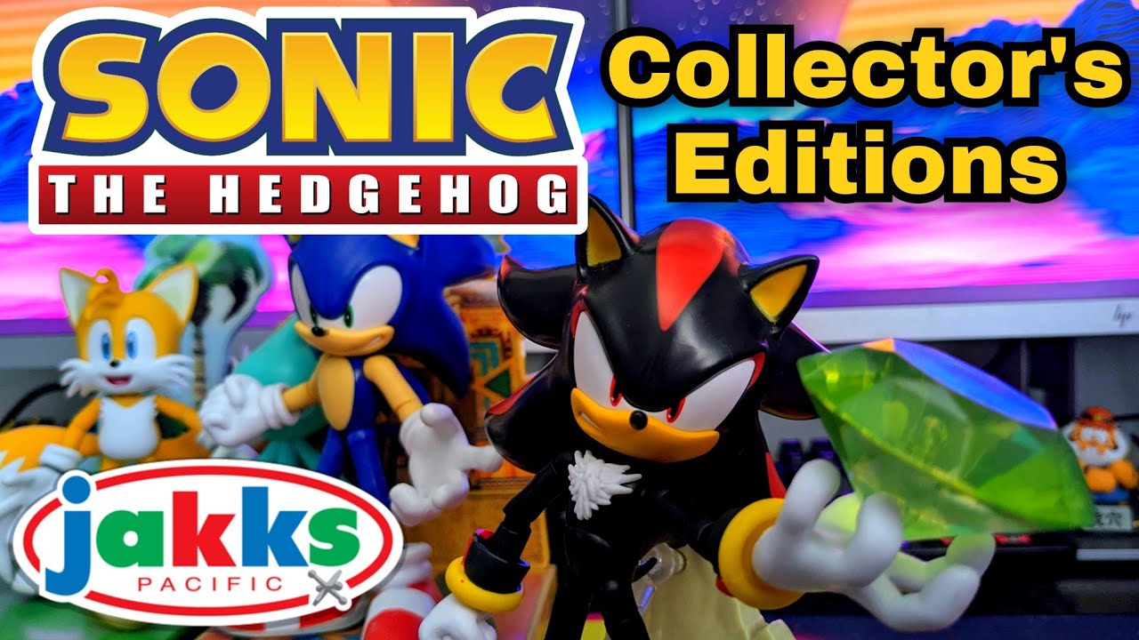 Shadow Collector's Edition Unboxing: 6-Inch Jakks Pacific: +Sonic and Tails!