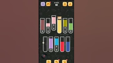 Water Sort Quest |Stage-92 #shorts #puzzle #puz