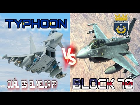 F16 Block 70 vs Eurofighter Typhoon T2: Which is better for the Chilean Air Force? Analyzing the ...
