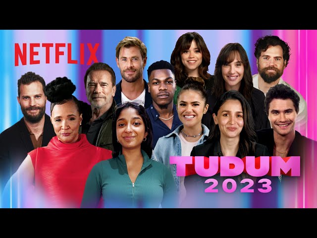 FULL VIDEO of Corey and India at Netflix TUDUM ❤️🖤 in Brazil