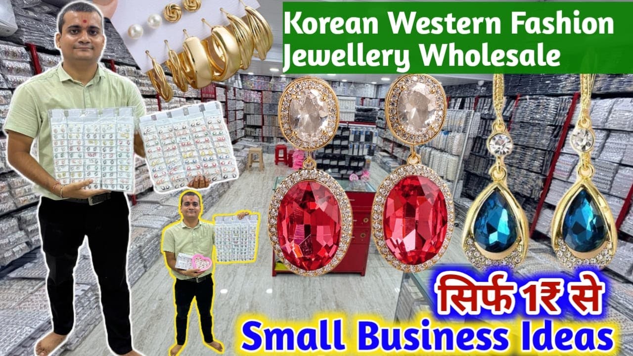 BIGGEST Korean Jewellery Wholesale Market IN Mumbai | Mumbai's BEST Kept Earrings Wholesale Market
