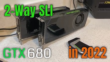 NVIDIA 2-WAY SLI GTX 680 GAMING REVIEW IN 2022