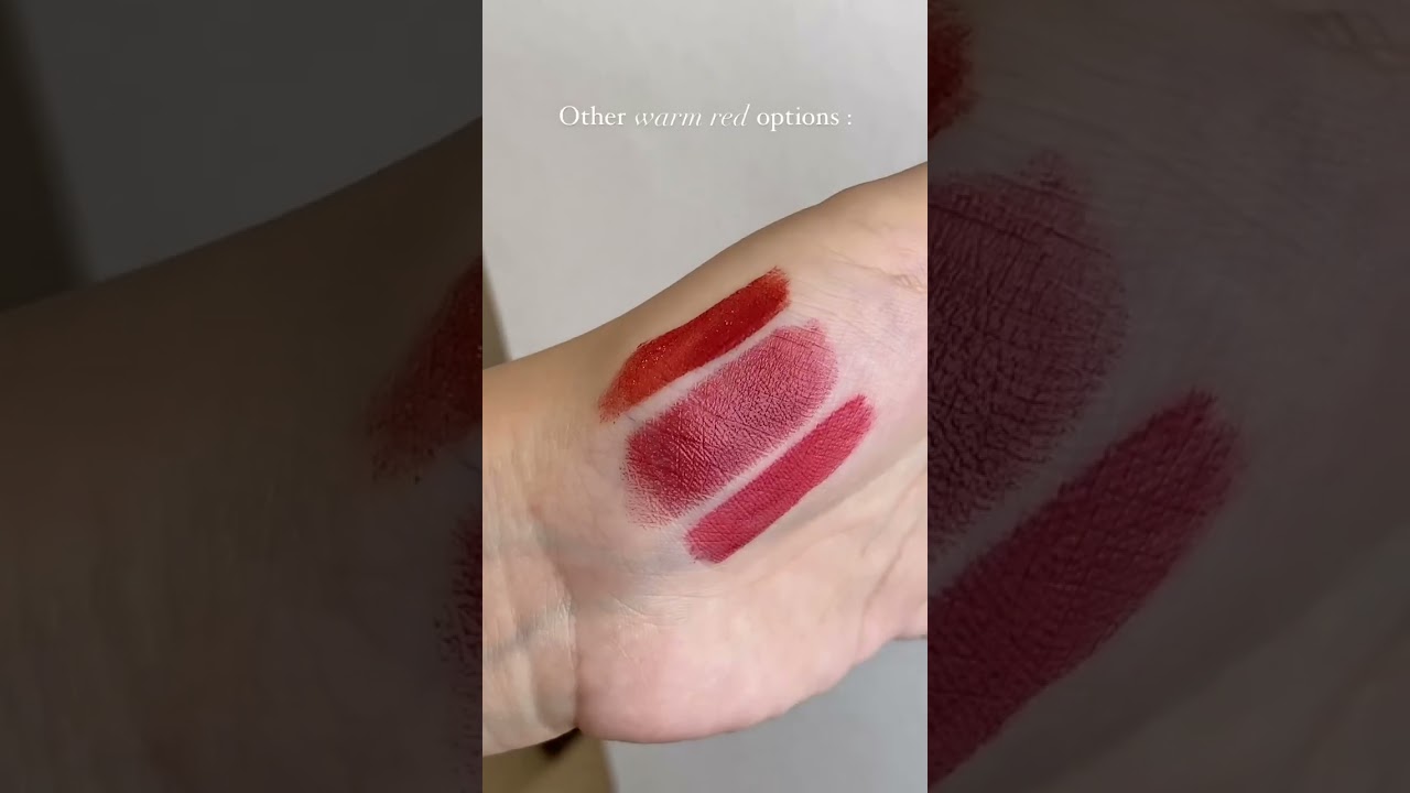 If you’re searching for the perfect warm red..