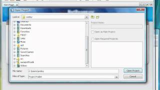 load project in netbeans