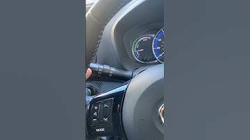 Driving test TELL ME questions (About Lights) Toyota Yaris