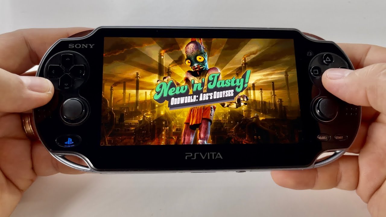 Oddworld: New 'n' Tasty | PS Vita handheld gameplay - YouTube
