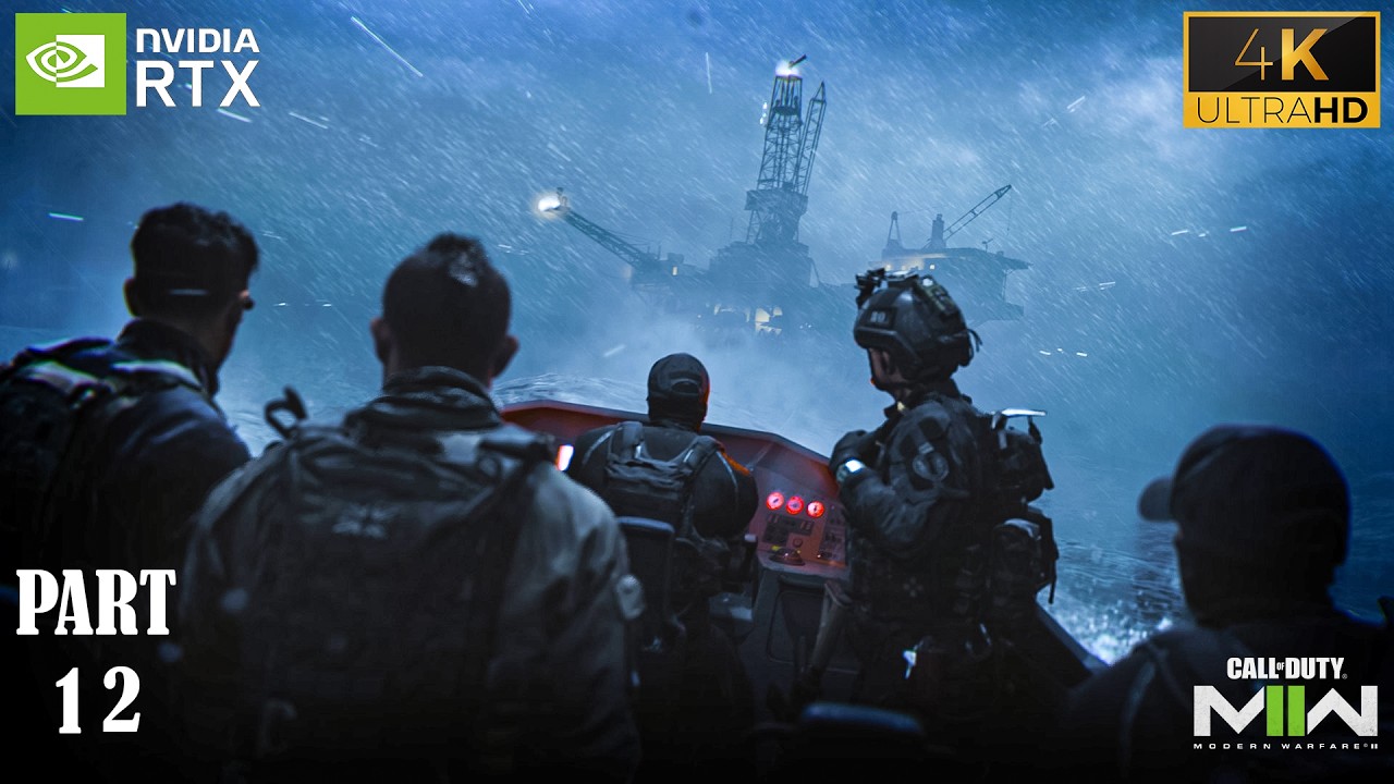 Call Of Duty Modern Warfare II Campaign Part 12 - DARK WATER Walkthrough [4K 60 FPS]