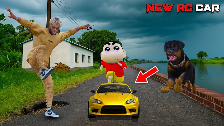 GTA V: Shinchan & Franklin Get Scared by RC Car Franklin Builds Turbo Mini RC Car as Surprise Gift