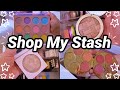 SHOP MY STASH 2021// Bi- Monthly Makeup Basket // Shopping my makeup collection
