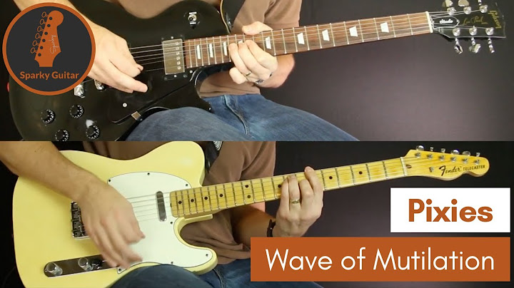 Wave of Mutilation Guitar version - Guitar performance video thumbnail