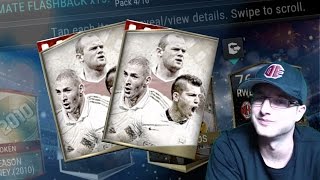 Famous FIFA Mobile 17 Huge Ultimate Flashback Bundle! 15 Ultimate Flashback Packs Match Ticket Topper! Wealth