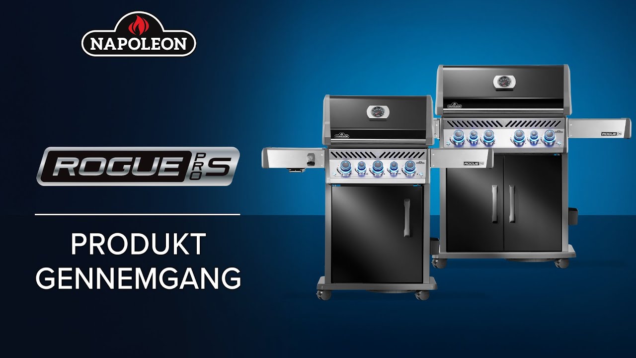 Gennemgang af Napoleon Rogue PRO-S 425 og 525 i rustfri stål/sort
