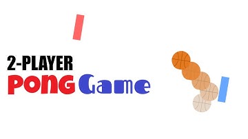 EASY tutorial on how to make a 2-PLAYER pong game