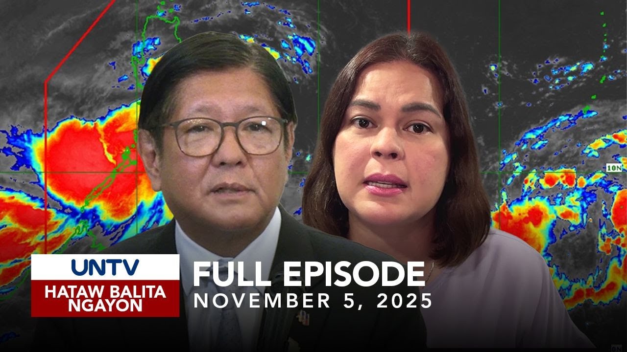 UNTV: Hataw Balita Ngayon | November 5, 2025