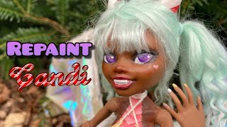 Repaint! Candi The Candy Dragon!- Custom OOAK Art Doll Repaint! Candi The Candy Dragon!- Custom OOAK Art Doll
