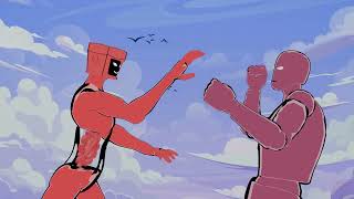 Hand to Hand Combat in BLENDER [Animation]