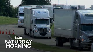 Parked trucks pose many dangers for drivers