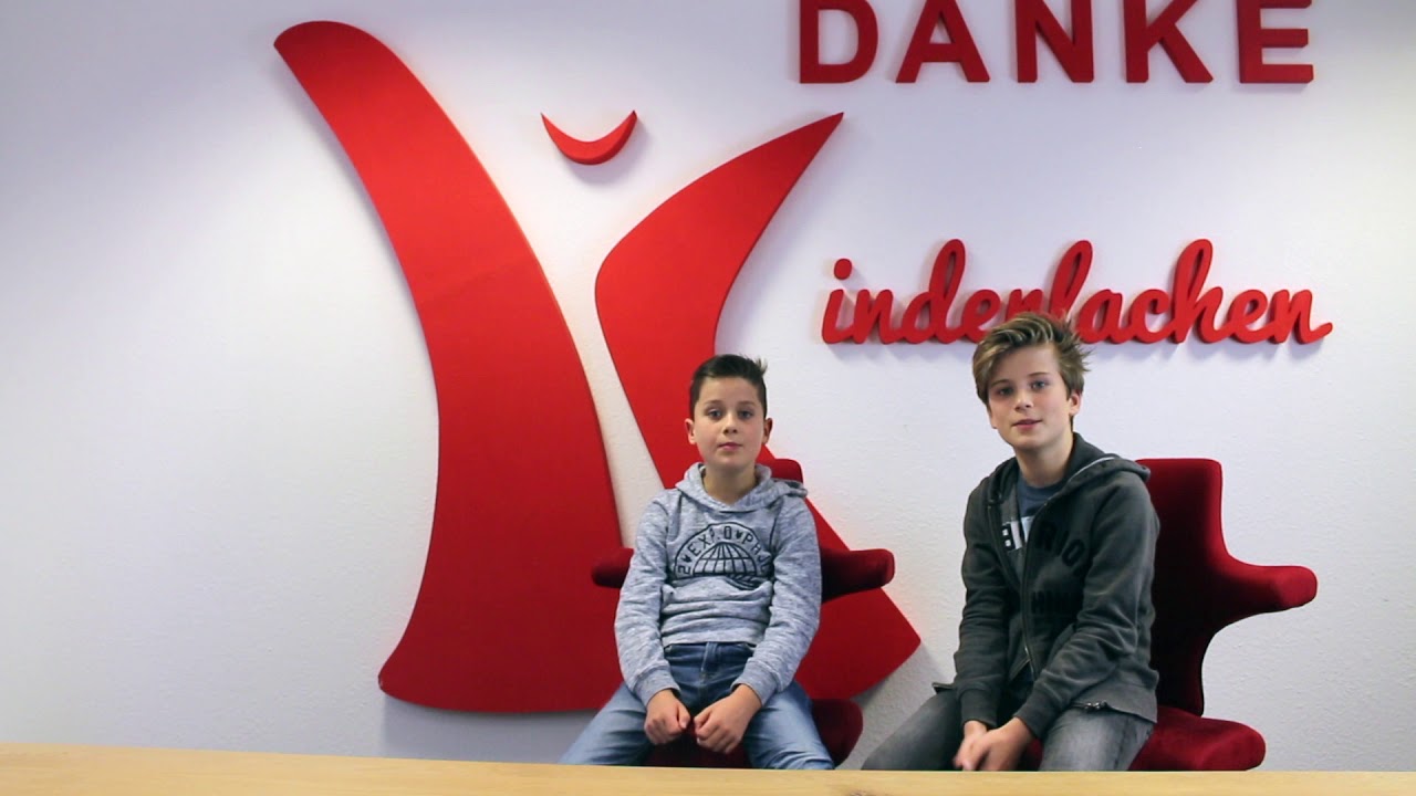 Kinderlachen bedankt sich bei Oliver Geiselhart