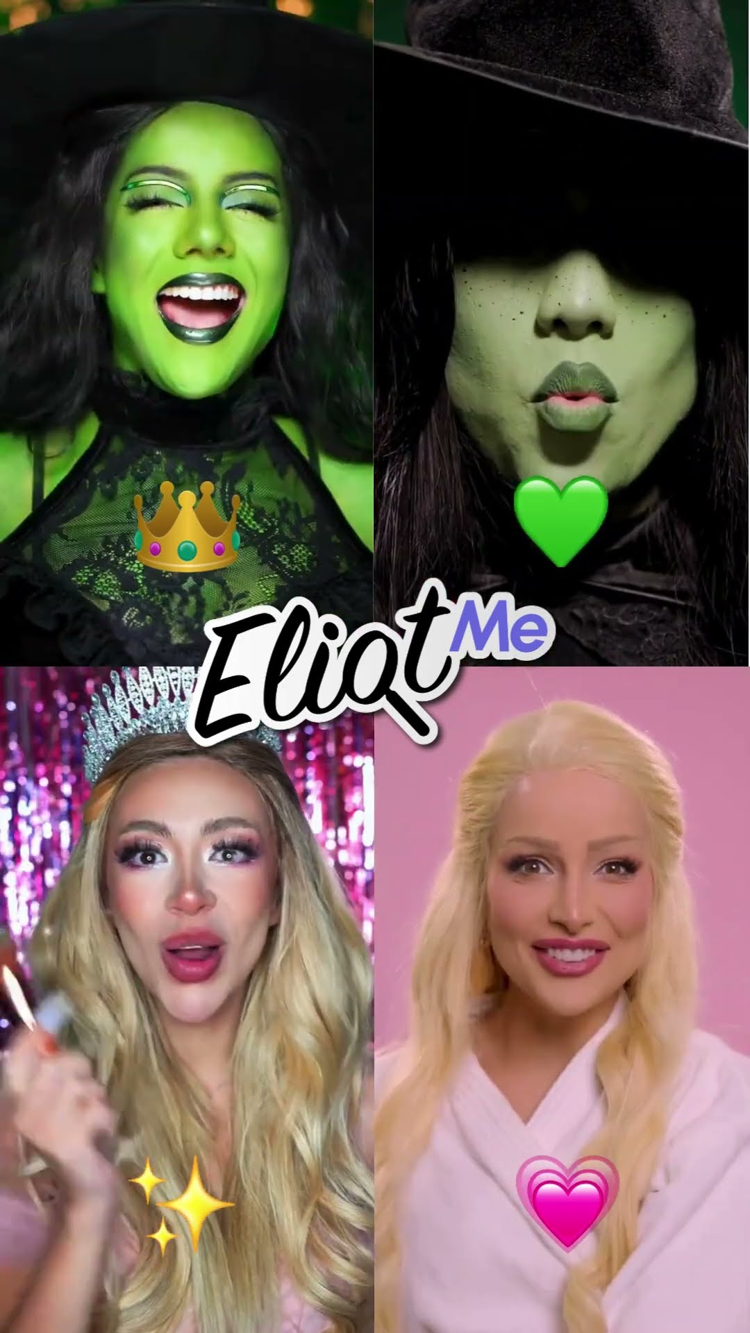 DUELO: ¿QUIÉN HIZO MEJOR EL TREND DE WICKED? DORIS JOCELYN, LILY BELLONCLE, IVANOVA Y MÁS #Shorts