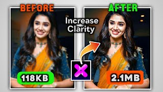 Low Quality image HD Quality Increase Clarity in Mobile Rs Guruji Telugu How To Increase Clarity screenshot 5