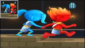 Water And Fire Stickman 3D - Gameplay Android iOS