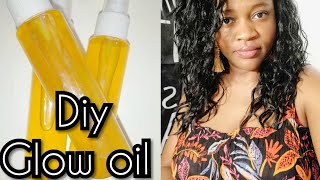 #glowoil?? || How to make glow oil  | Homemade body oil for glowing skin |  Diy glow oil .