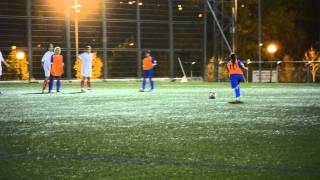 Gol de Yasmina de falta directa. Univ. de Navarra 0-2 Iruntxiki (23-11-2014) Regional Navarra