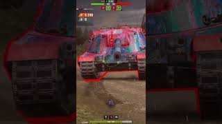 Obj.268 - 7300 DMG in Short -  WoT Blitz #wot_blitz #wotb #wotblitz #wotbゆっくり実況