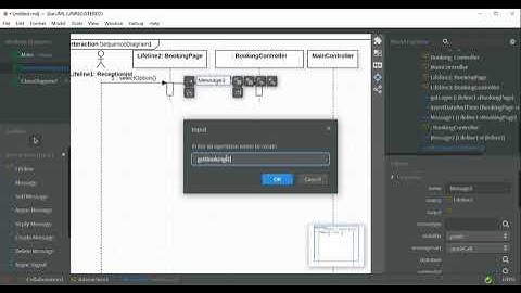Tutorial  - Drawing a sequence diagram in starUML