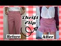 DIY como transformar un pantalón en Falda| Thrift flip| Katirya Rodriguez
