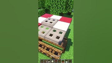 Simple Picnic Table in Minecraft! #shorts #minecraft