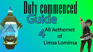 FFXIV Duty Commenced Guide 4: Unlocking all athernets of Limsa Lominsa